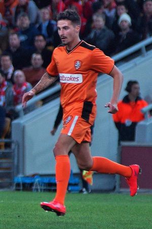 2015년 브리즈번 로어에서 뛰고 있는 매클래런