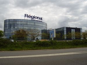 2010년 당시 Régional로 알려진 에어 프랑스 HOP!의 본사, 낭트 아틀란티크 공항.