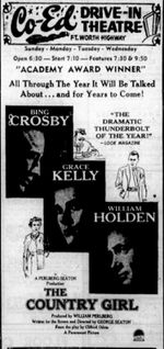 드라이브 인 1955년 광고