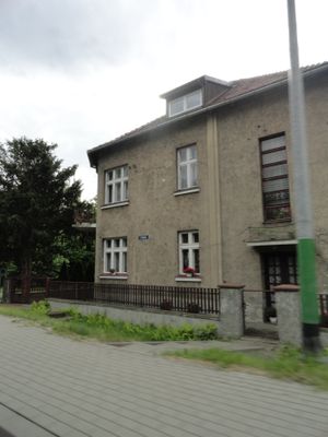 아우슈비츠 강제 수용소 옆 루돌프 횓의 옛 집 정면 (2012년 촬영).