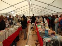 헬싱키의 "세계 책의 날" 도서 시장 (2011년)