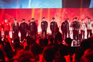 2015 월드 챔피언십 경기 준비 사진.