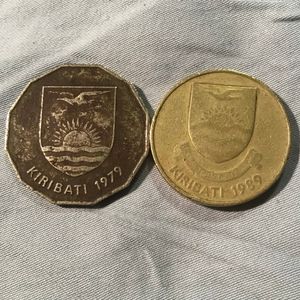 키리바시 1달러 및 2달러 주화