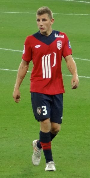 2012년 릴에서 뛰고 있는 디뉴