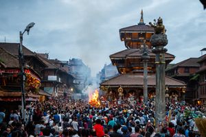 네팔 박타푸르의 사원