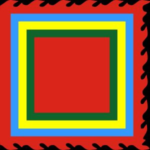 오색 깃발(cờ Ngũ sắc)