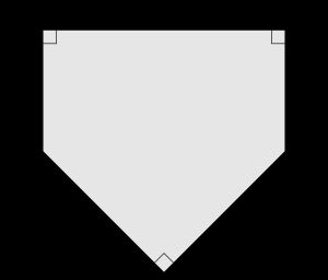 홈 플레이트 규격 (인치)