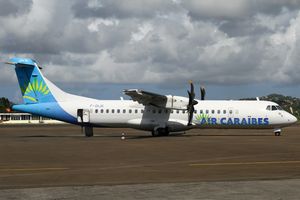 과거 에어 카라이브에서 운용했던 ATR 72-500