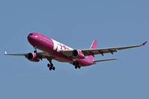 와우 에어에서 운용했던 에어버스 A330-300 항공기