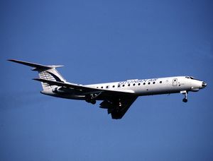 1994년의 전 에스토니아 항공 투폴레프 Tu-134