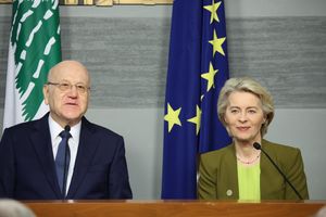 미카티와 유럽 위원회 위원장 우르줄라 폰 데어 라이엔, 2024년 5월 2일