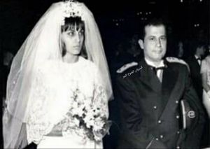 아운과 나디아 엘-차미의 결혼식