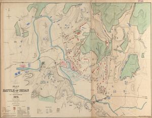 1870년 9월 1일에 벌어진 스당 전투의 상세 계획