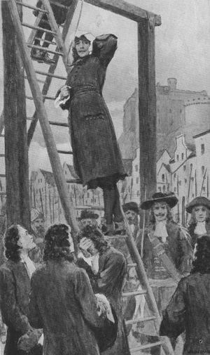 1661년 제임스 거스리 목사 처형