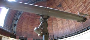 풀코보 천문대의 65cm 차이스 (25.59인치) 무색 굴절 망원경