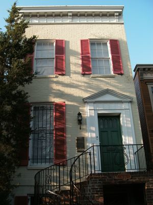 존 필립 수자의 워싱턴 D.C. G 스트리트 남동쪽에 있는 생가