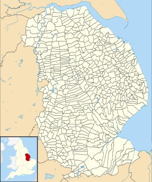 링컨셔 내 민간 자치구 지도