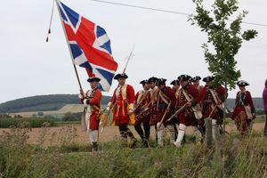 2010년에 열린 바르부르크 전투 250주년을 기념하는 리인액트먼트