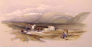 성지, 시리아, 이두메아, 아라비아, 이집트, 누비아에 묘사된 사렙타