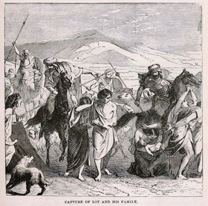 롯과 그의 가족의 포획