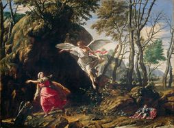 광야의 하갈과 천사, 프란체스코 코차