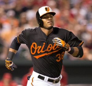 볼티모어 오리올스 시절(2015년 5월 15일)