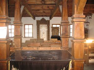 바알 셈 토브의 재건된 회당.