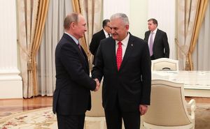 2016년 12월 6일, 러시아 대통령 블라디미르 푸틴과 이을드름