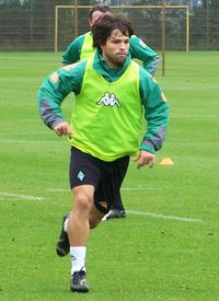 베르더 브레멘 훈련 중인 지에구