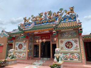 옹카락 지역의 중국 민간 신앙 사당