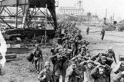 1939년 9월 7일, 베스테르플라테 반도에서 항복한 후 포로가 된 폴란드군.