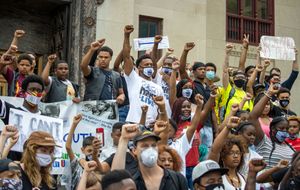 2020년 7월 오하이오주에서 열린 BLM 시위