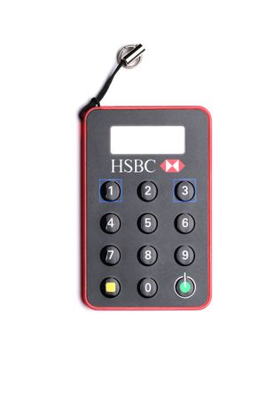 HSBC 온라인 뱅킹용 비동기식 비밀번호 토큰