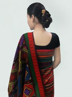 전통적인 하지옹 아르곤 숄.