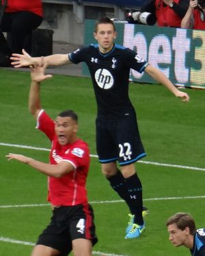 2013년 토트넘 홋스퍼에서 뛰고 있는 길피 시귀르드손