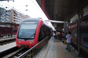 궤도교통 3호선 승강장