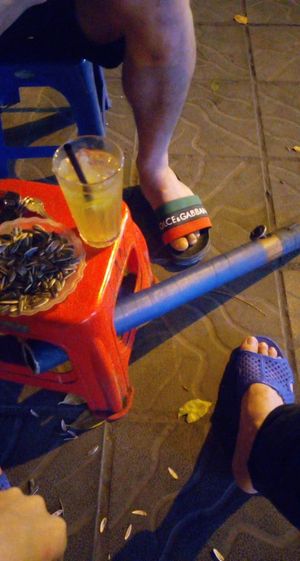 음료 가게의 아이스 티