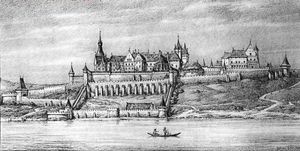 1480년대 판화, 부다의 왕궁