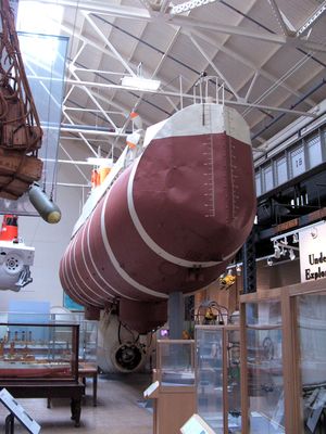 미국 해군 국립 박물관에 전시된 트리에스테