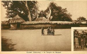 뱀 사원(Temple of the Pythons) 1900년경