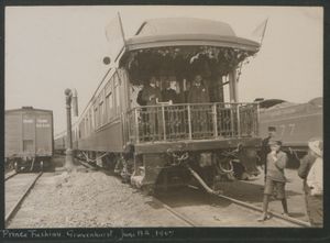 1907년 캐나다를 방문한 후시미노미야