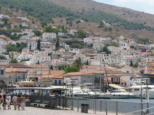 섬의 산책로에서 본 모습