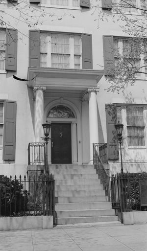 워싱턴 D.C.에 있는 블레어 하우스 입구