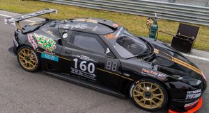 2015년 잔드보르트 12시간 레이스에서 출전한 코르 에우저 레이싱 로터스 에보라 GT4