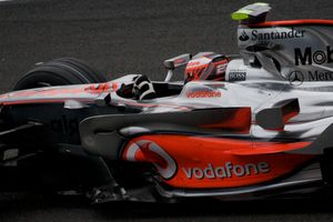 코발라이넨, MP4-23을 운전하는 모습