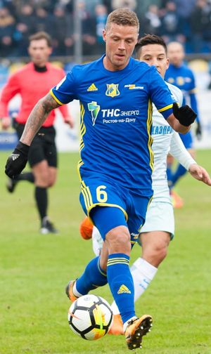 라그나르가 2018년 로스토프에서 뛰는 모습