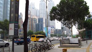 2016년 10월 11일 촬영된 범어역 입구