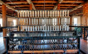 슬레이터 제분소(Slater Mill)의 방적기