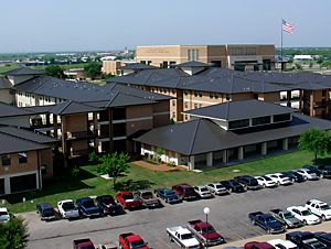 앤젤로 주립 대학교 캠퍼스의 텍산 홀