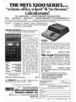 1973년 3월 MITS의 월 매출액은 10만 달러에 달했다.